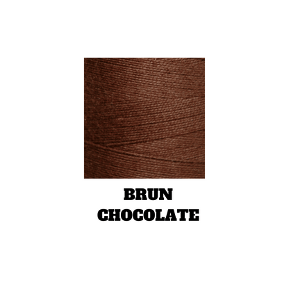 MAURICE BRASSARD 8 2 COTTON CHOCOLATE