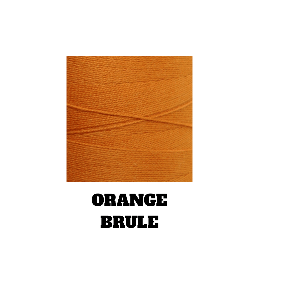 MAURICE BRASSARD 8 2 COTTON ORANGE BRULE